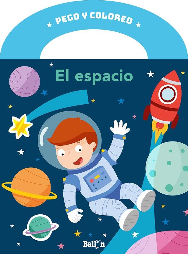 Pego y coloreo - El espacio | 9789403212715 | BALLON