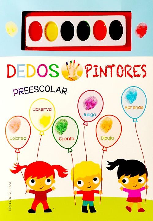 Dedos pintores preescolar (libro azul) | 9788417760427 | Galloway, Fhiona/Marbehant, Cécile