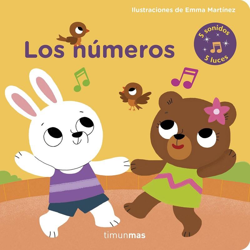 Los números. 5 sonidos y 5 luces | 9788408178927 | Emma Martínez