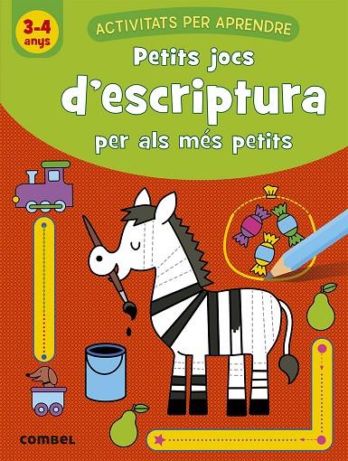 Petits jocs d'escriptura per als més petits 3-4 anys | 9788491017097 | AA.VV