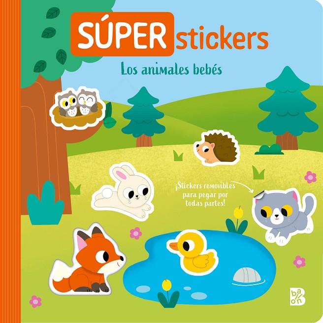 Super stickers Los animales bebé | 9789403238593 | BALLON