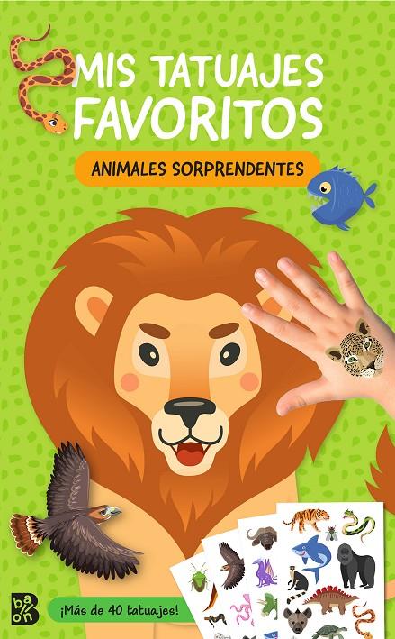 Mis tatuajes favoritos - Animales sorprendentes | 9789403233000 | Ballon