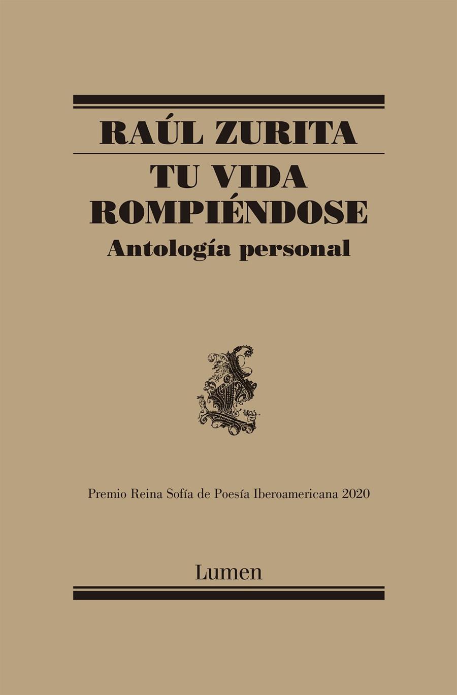 Tu vida rompiéndose | 9788426403087 | Raúl Zurita