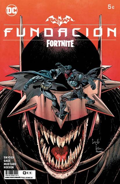 Batman/Fortnite: Fundación | 9788418931109 | Gage, Christos N. / Mustard, Donald / Snyder, Scott / Hixson, Joshua