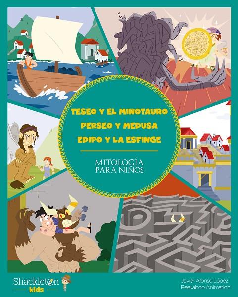 Teseo y el Minotauro ; Perseo y Medusa ; Edipo y la Esfinge | 9788418139093 | Alonso López, Javier