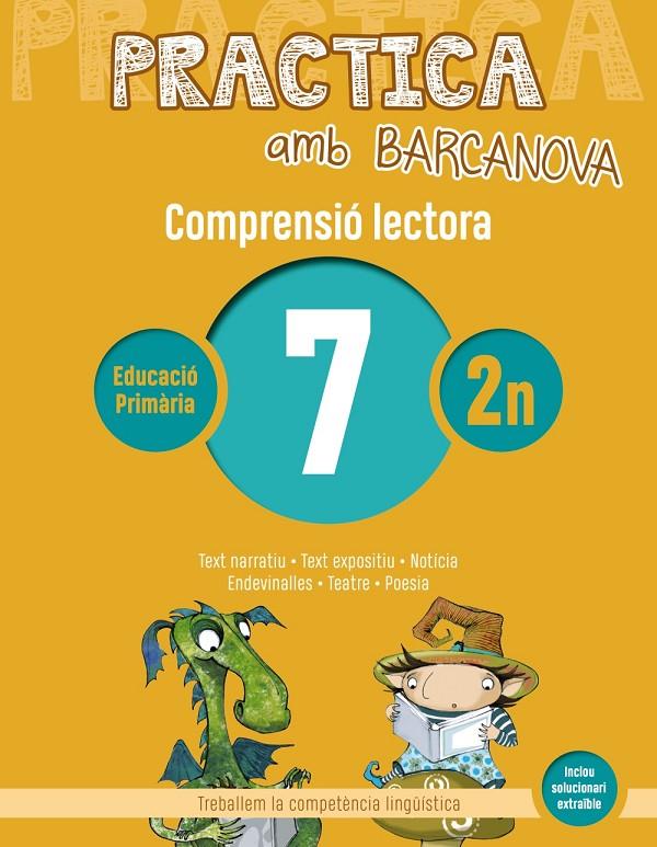 Practica amb Barcanova  7. Comprensió lectora  | 9788448948504 | Camps, Montserrat/Canela, Teresa