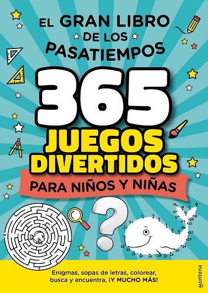 El gran libro de los pasatiempos | 9788418483165 | Varios Autores