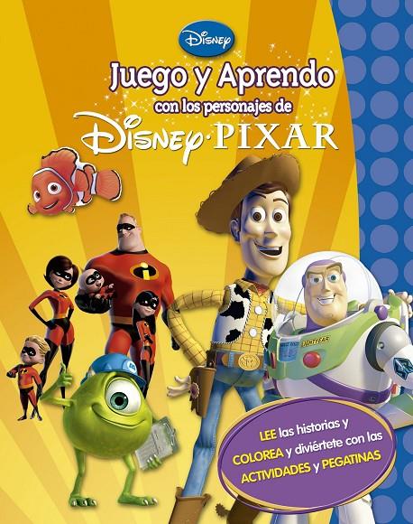 Juego y aprendo con los personajes de ... | 9788499513850 | ... Disney Pixar