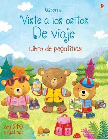 Viste a los ositos de viaje. Libro de pegatinas | 9781474931144 | Brooks Felicity