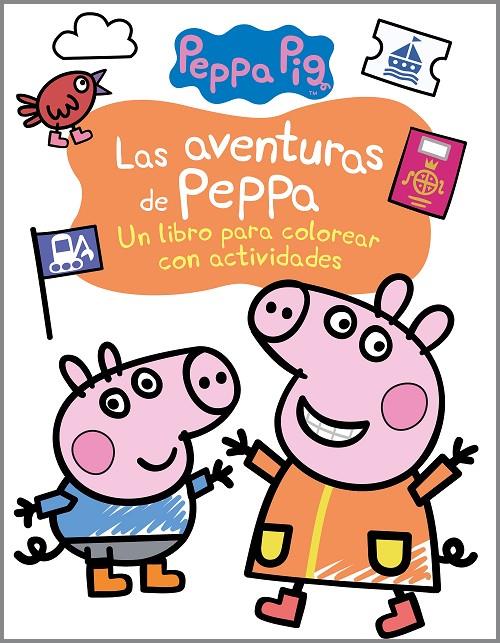 Las aventuras de Peppa (Actividades para colorear) | 9788448857783 | Hasbro,/Eone,