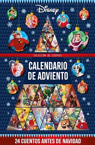 Disney. Calendario de Adviento. 24 cuentos antes de Navidad | 9788419547613 | Disney