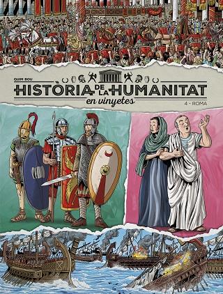 Història de la humanitat en vinyetes Vol.4: Roma | 9788419380982 | Varios autores