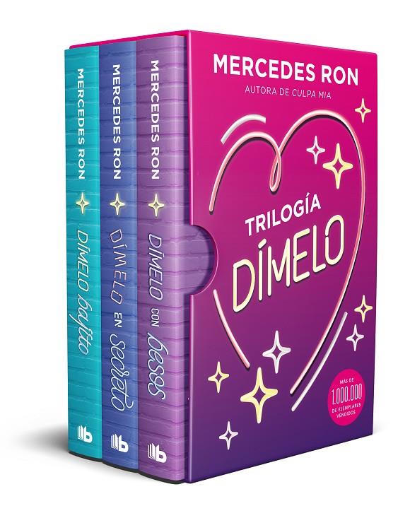 Trilogía Dímelo (estuche con: Dímelo bajito | Dímelo en secreto | Dímelo con bes | 9788413146201 | Ron, Mercedes