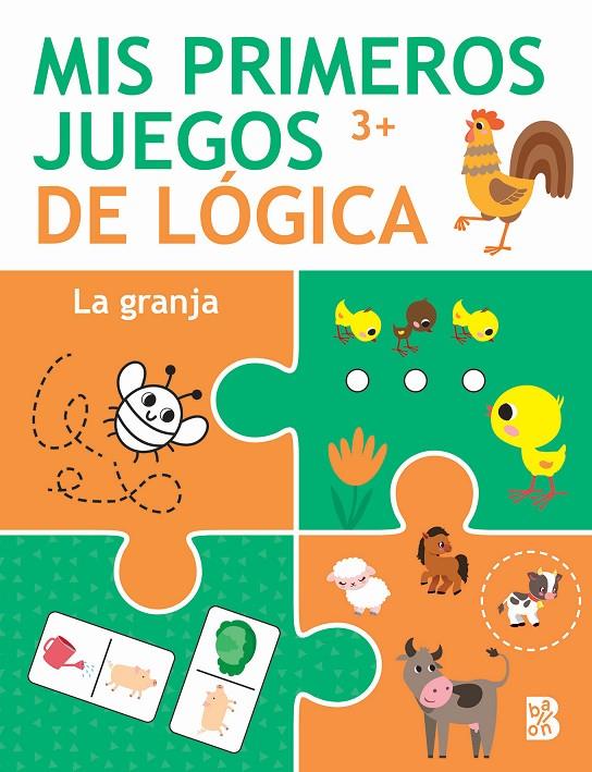 Mis primeros juegos de lógica +3 La Granja | 9789403229324 | BALLON