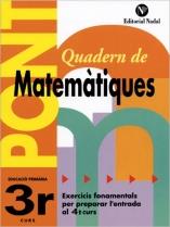 Pont 3 Matemàtiques EP CM | 9788478874514 | Pàmies Tomàs, Lina / Màrquez Caro, Carles