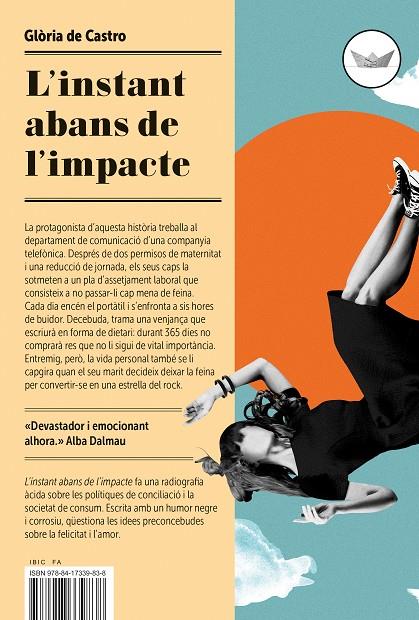 L'instant abans de l'impacte | 9788417339838 | De Castro, Glòria