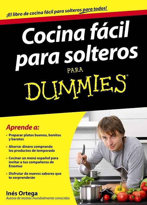 Cocina fácil para solteros para Dummies | 9788432921360 | Ortega, Inés