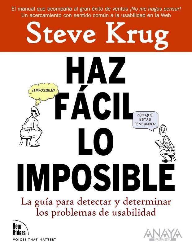 Haz fácil lo imposible | 9788441527546 | Krug, Steve