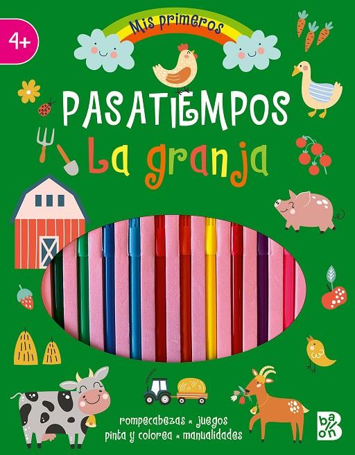 Pasatiempos con rotuladores - La granja | 9789403231471 | BALLON