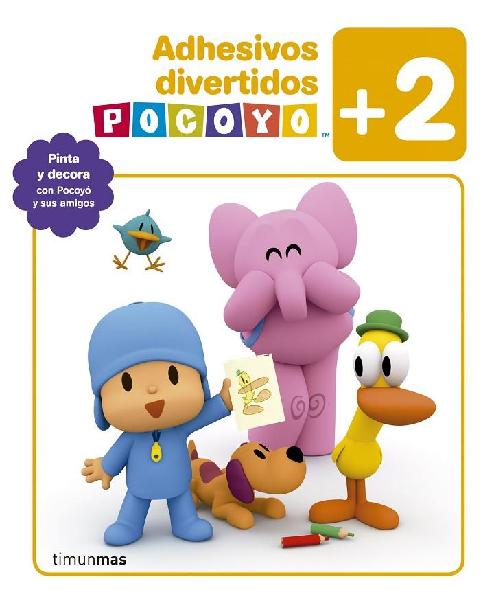 Pocoyo. Adhesivos divertidos +2 | 9788408154136 | Zinkia Entertainment, S. A.