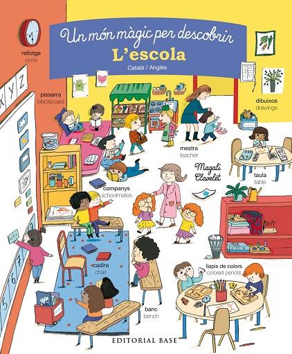 L'escola. Un món màgic per descobrir | 9788416587858 | Clavelet, Magali