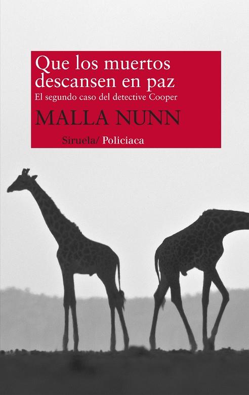 Que los muertos descansen en paz | 9788498417982 | Malla Nunn