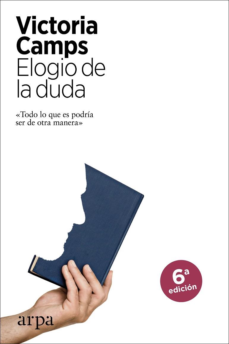 Elogio de la duda | 9788416601103 | Victoria Camps