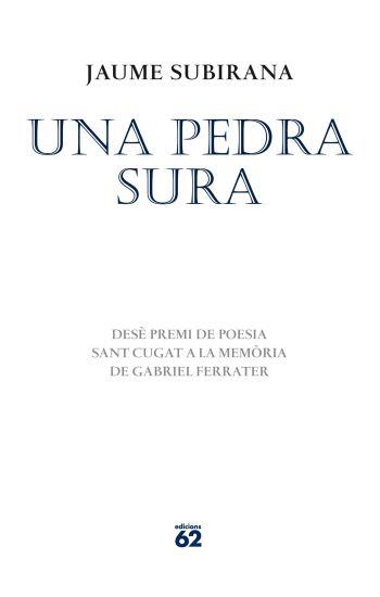 Una pedra sura | 9788429768503 | Jaume Subirana