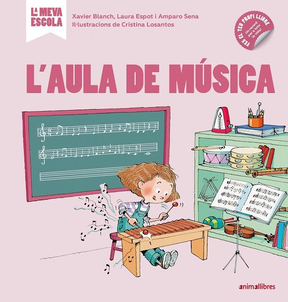 L'aula de música | 9788417599355 | Blanch, Xavier ; Espot, Laura ; Sena, Amparo 