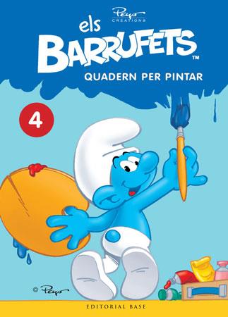 Quadern per pintar 4. Els Barrufets | 9788415267072 | Culliford, Pierre