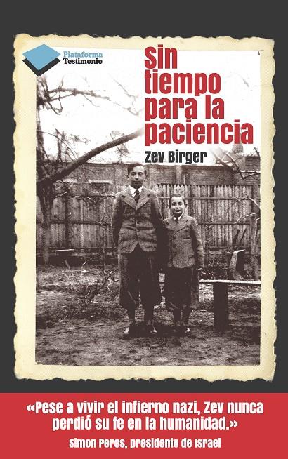 Sin tiempo para la paciencia | 9788415577560 | Zev Birger