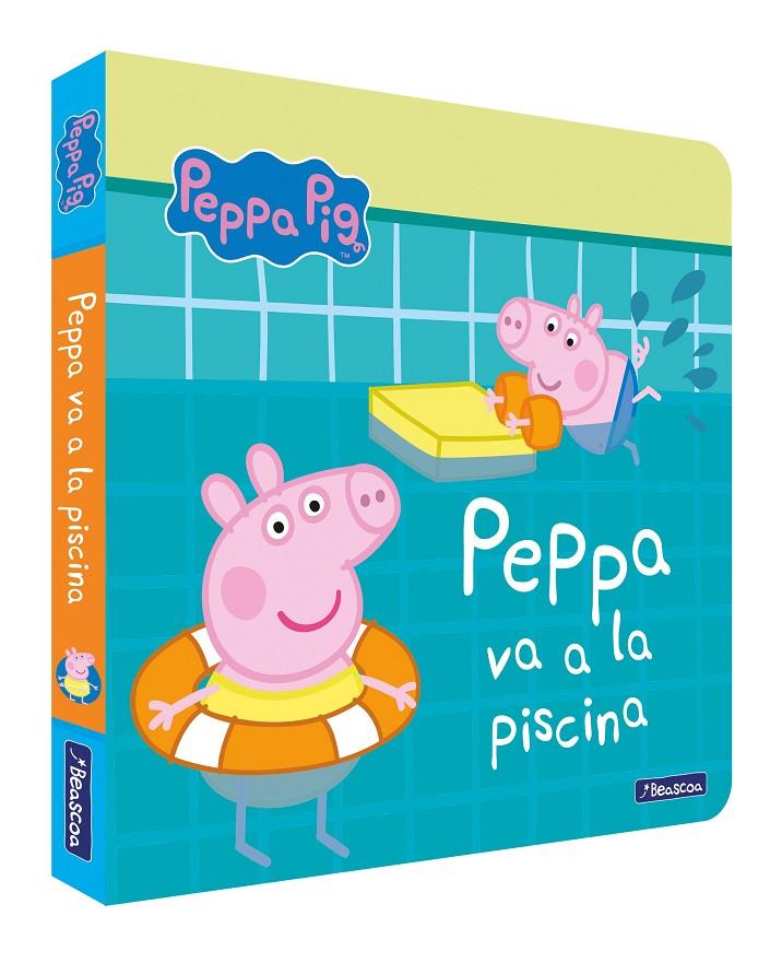 Peppa Pig va a la piscina (Peppa Pig. Pequeñas manitas) | 9788448859053 | Hasbro,/Eone,