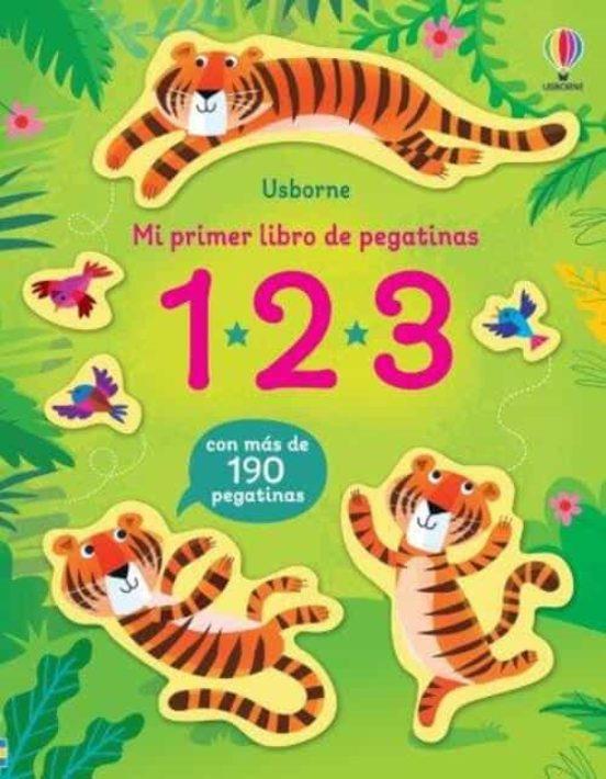 123 Mi primer libro de pegatinas | 9781805311300 | Beecham Alice