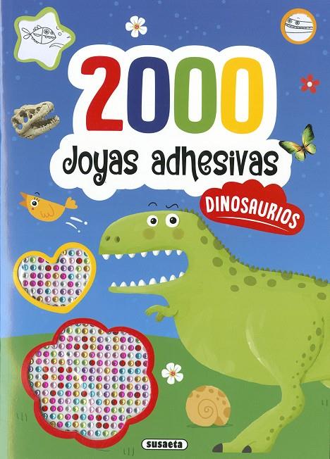 2000 Joyas adhesivas Dinosaurios | 9788467798432 | Ediciones Susaeta