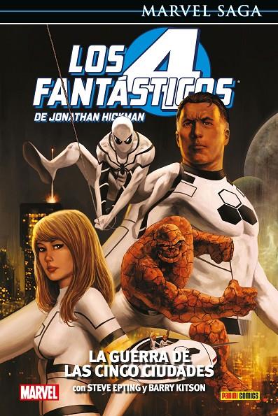 Los 4 Fantásticos de Jonathan Hickman 04: La guerra de las cinco ciudades | 9788491675778 | Epting, Steve/ Hickman, Jonathan/ Kitson, Barry