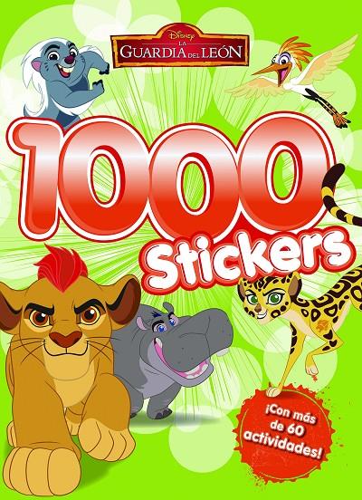 La guardia del león. 1000 stickers | 9788499518640 | Disney