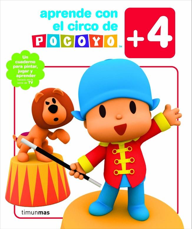 Aprende con el circo de Pocoyo 4 anys | 9788408086697 | Zinkia