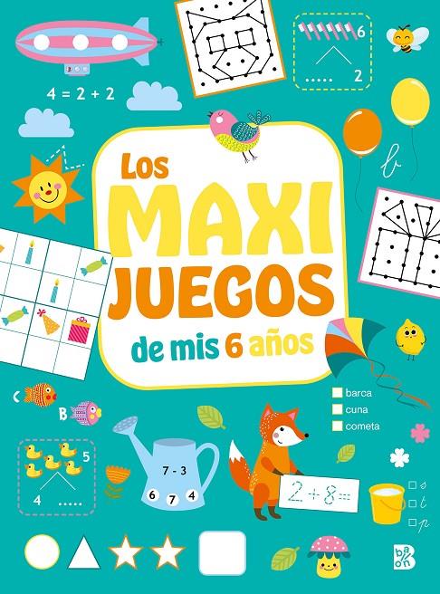 Los maxi juegos de mis 6 años | 9789403220253 | BALLON