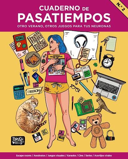 Cuaderno de pasatiempos N.º 2 | 9788441547728 | Willis, Brush