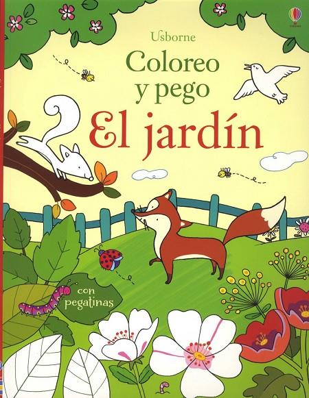 El jardín - Coloreo y pego | 9781474908788 | Brooks Felicity