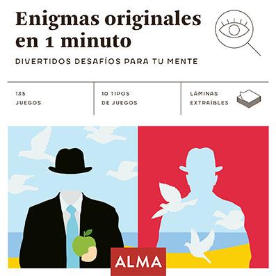 Enigmas originales en 1 minuto | 9788418008474 | VV.AA.