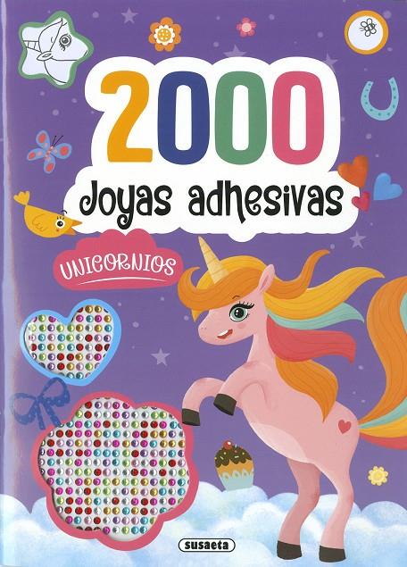 2000 Joyas adhesivas Unicornios | 9788467798425 | Ediciones Susaeta