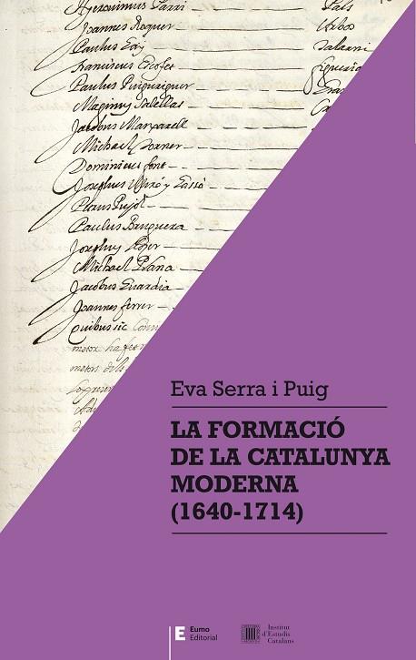 La formació de la Catalunya moderna (1640-1714) | 9788497666435 | Serra i Puig, Eva