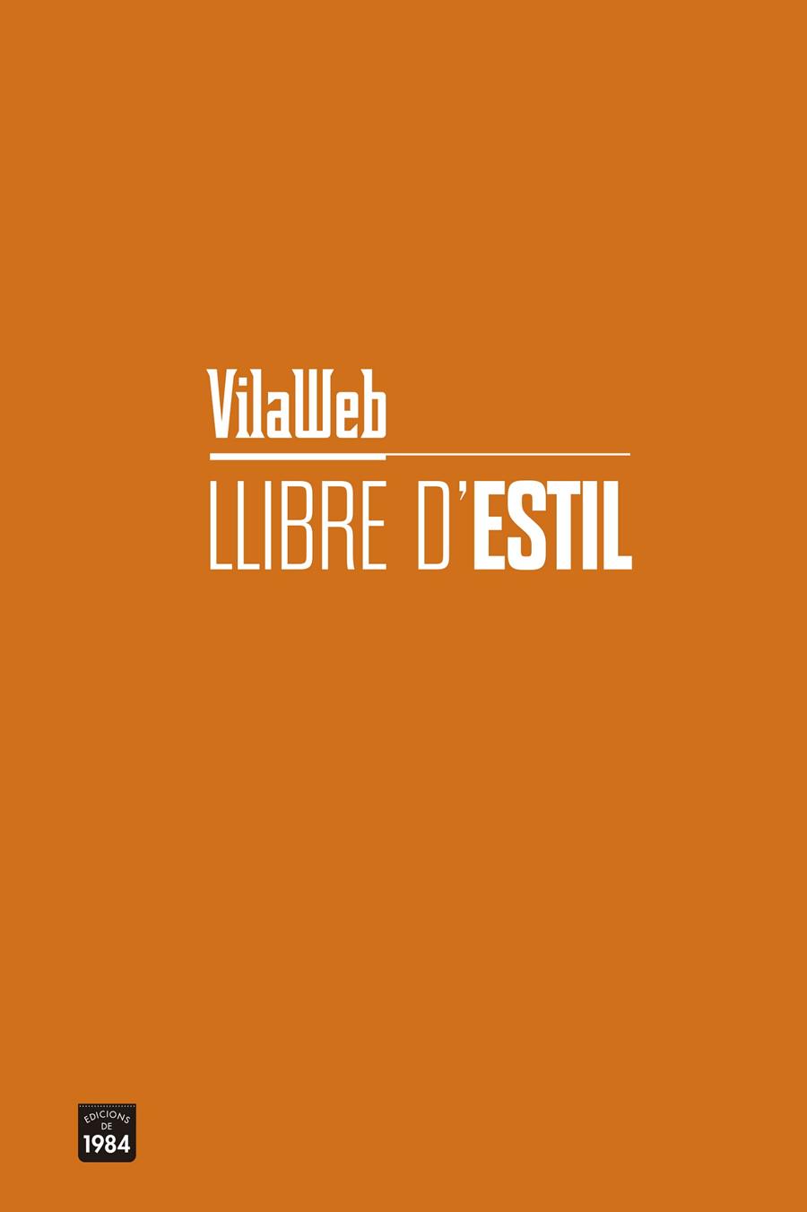 Llibre d'estil | 9788416987740 | VilaWeb