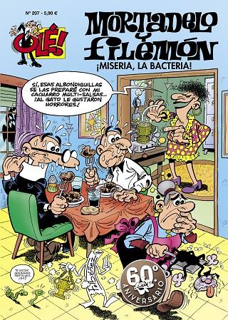 ¡Miseria, la bacteria! Mortadelo y Filemón | 9788466663458 | F. Ibáñez