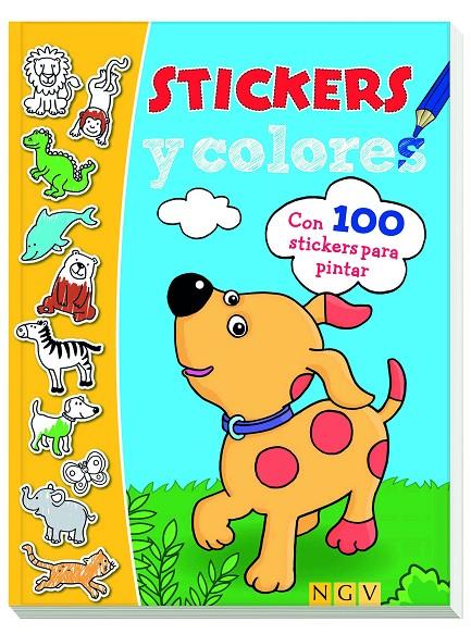 Stickers y colores. Animales | 9783849911263