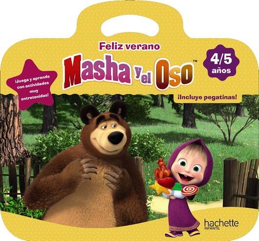 Feliz verano con Masha y el Oso 4-5 años | 9788417586294 | García Cortizas, Marta