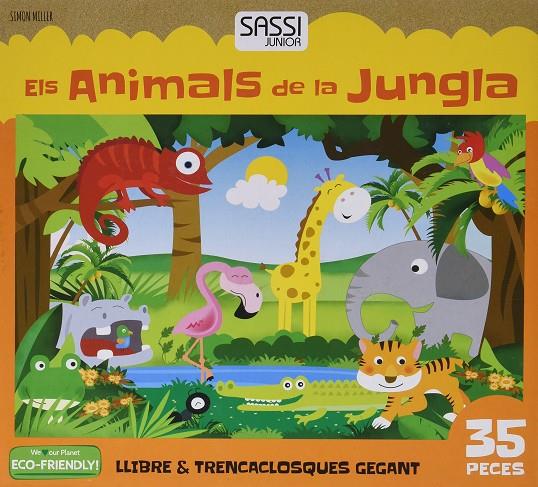 Els animals de la jungla. Trencaclosques gegant | 9789461887610 | Simon Miller