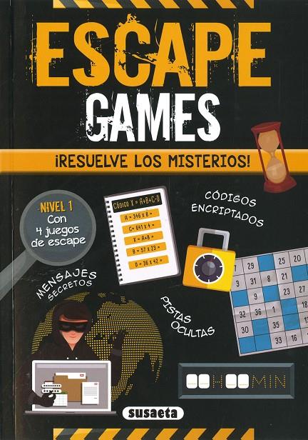 Escape Games. ¡Resuelve los misterios! Nivel 1 | 9788411960755 | Monhard, Mallory