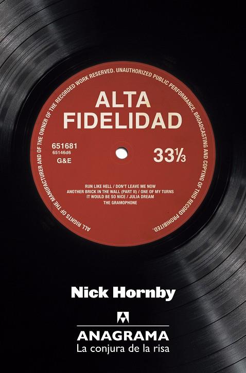 Alta fidelidad | 9788433921086 | Nick Hornby